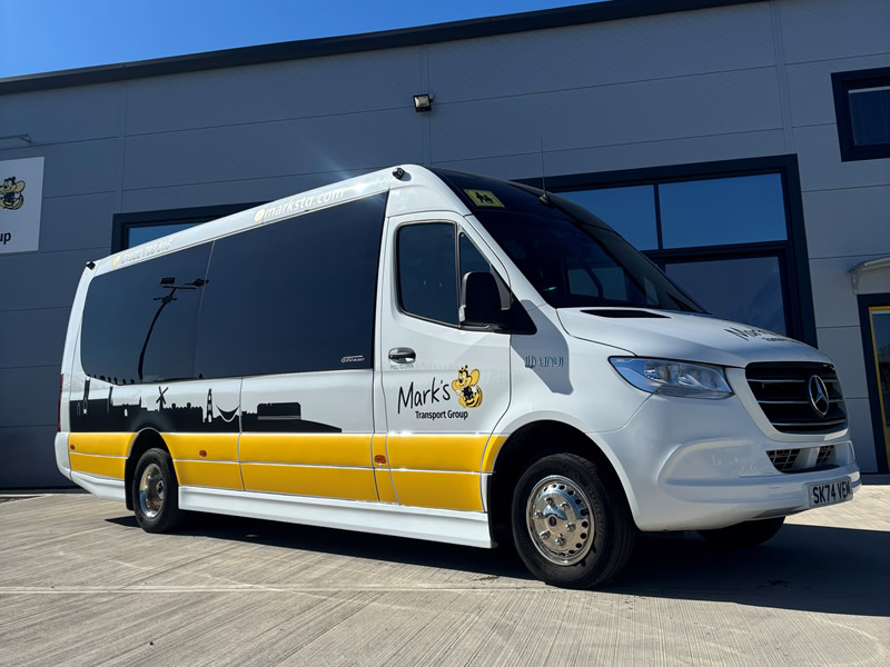 16 seater passenger transport washingborough taxi